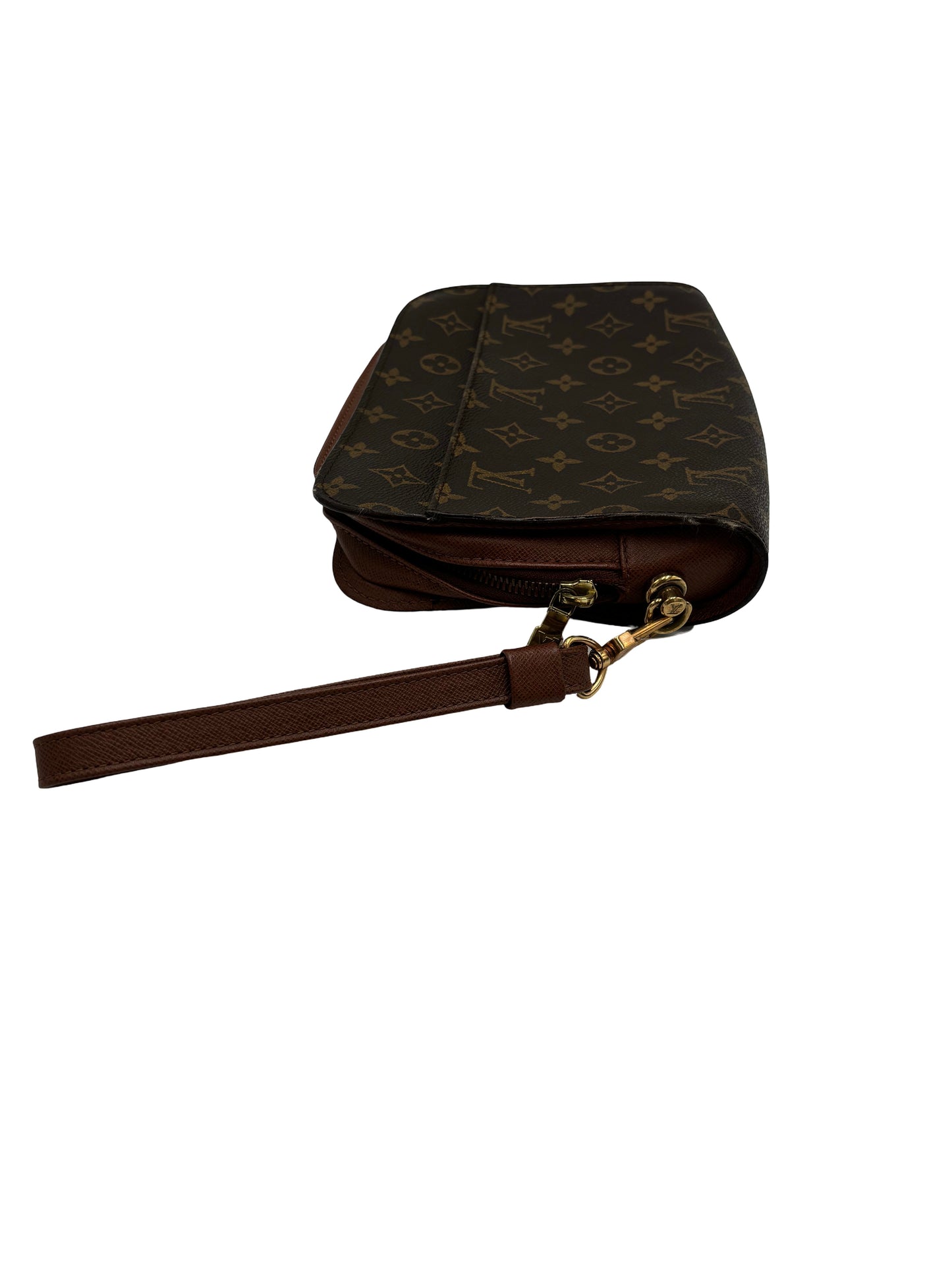 Louis Vuitton Pochette Orsay Monogram Canvas, Brown, Canvas, Clutch