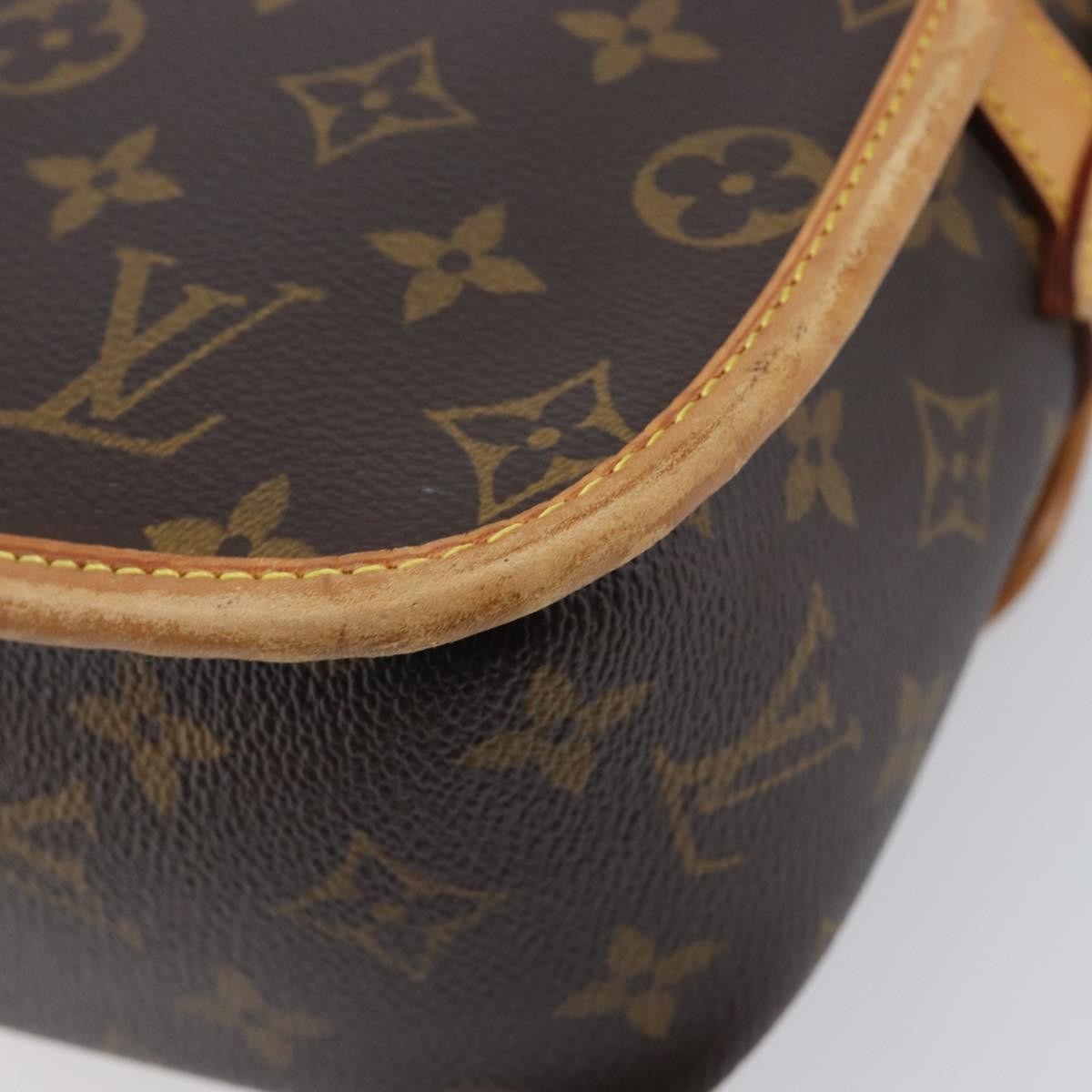 Louis Vuitton Sologne Monogram Canvas, Brown, Canvas, Handbag