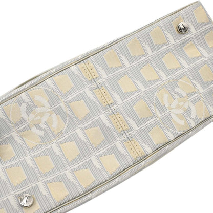 Chanel Travel Line Nylon, Gold, Nylon, Tote Bag