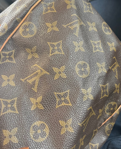 Louis Vuitton Speedy Handbag Monogram Canvas, Brown, Canvas, Handbag