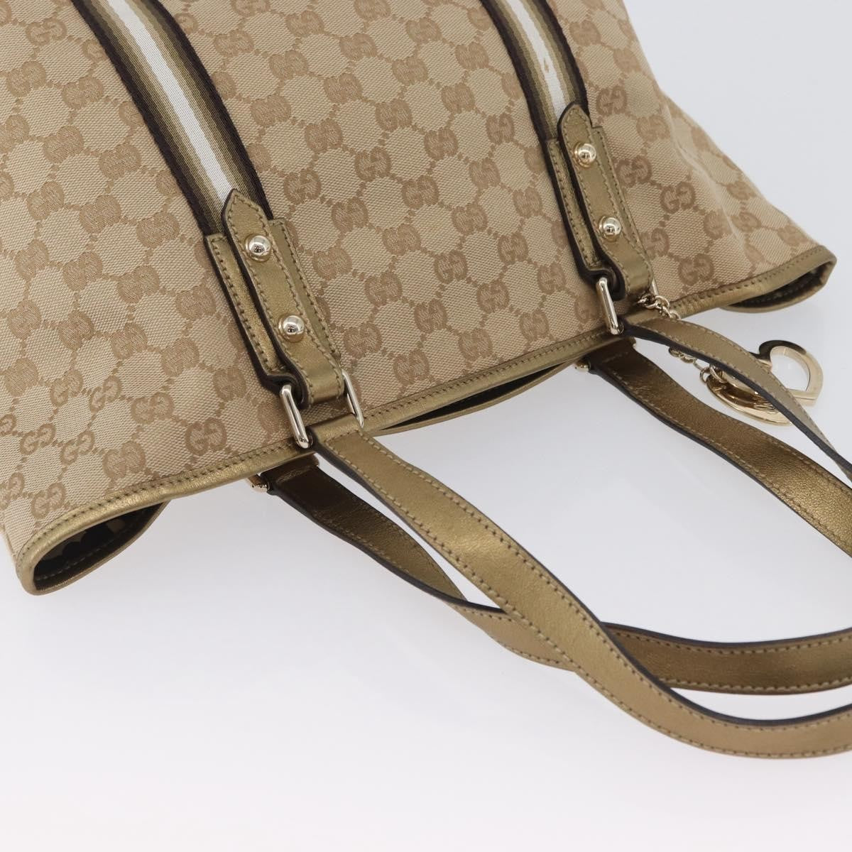 Gucci Jolicoeur GG Canvas, Beige, Canvas, Tote Bag