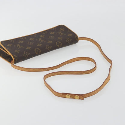 Louis Vuitton Twin Monogram Canvas, Brown, Canvas, Clutch