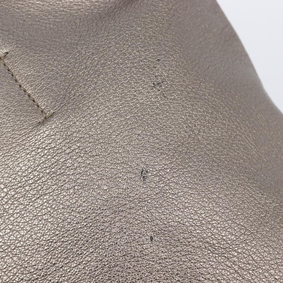 Salvatore Ferragamo Vala tote Leather, Silver, Leather, Tote Bag