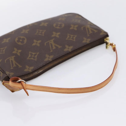 Louis Vuitton Pochette Accessoires NM Monogram Canvas, Brown, Canvas, Clutch