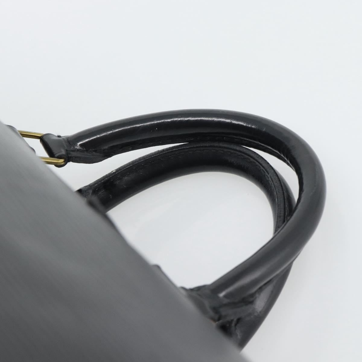 Louis Vuitton Speedy Epi, Black, Leather, Handbag