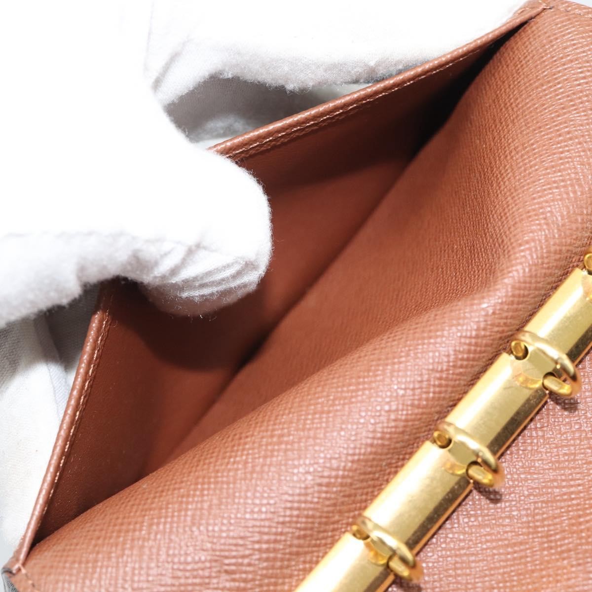Louis Vuitton Agenda Cover Monogram Canvas, Brown, Canvas, Wallet