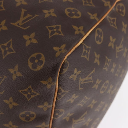Louis Vuitton Keepall Monogram, Brown, Canvas, Travel Bag