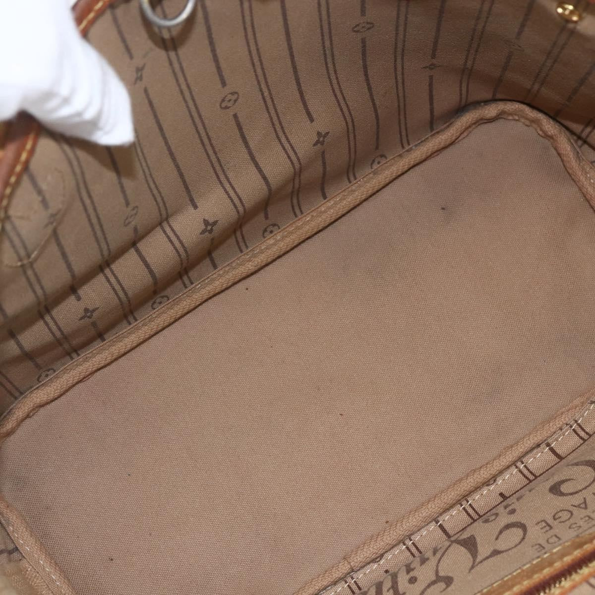 Louis Vuitton Neverfull Monogram Canvas, Brown, Canvas, Tote Bag