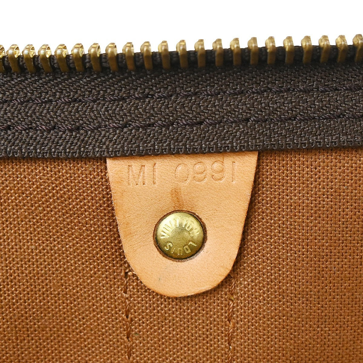 Louis Vuitton Keepall Monogram Canvas, Brown, Canvas, Travel Bag