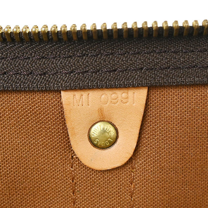 Louis Vuitton Keepall Monogram Canvas, Brown, Canvas, Travel Bag