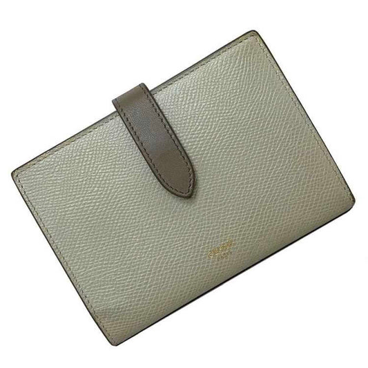 Céline, Grey, Leather, wallet