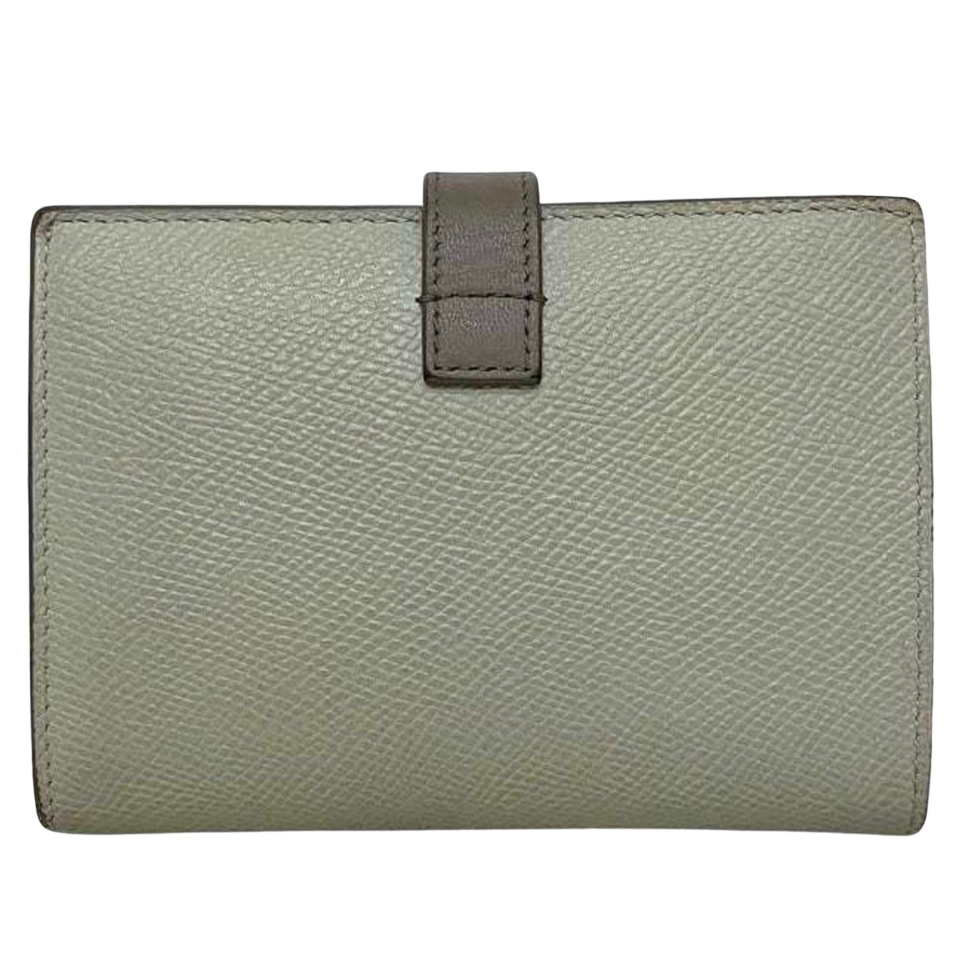 Céline, Grey, Leather, wallet