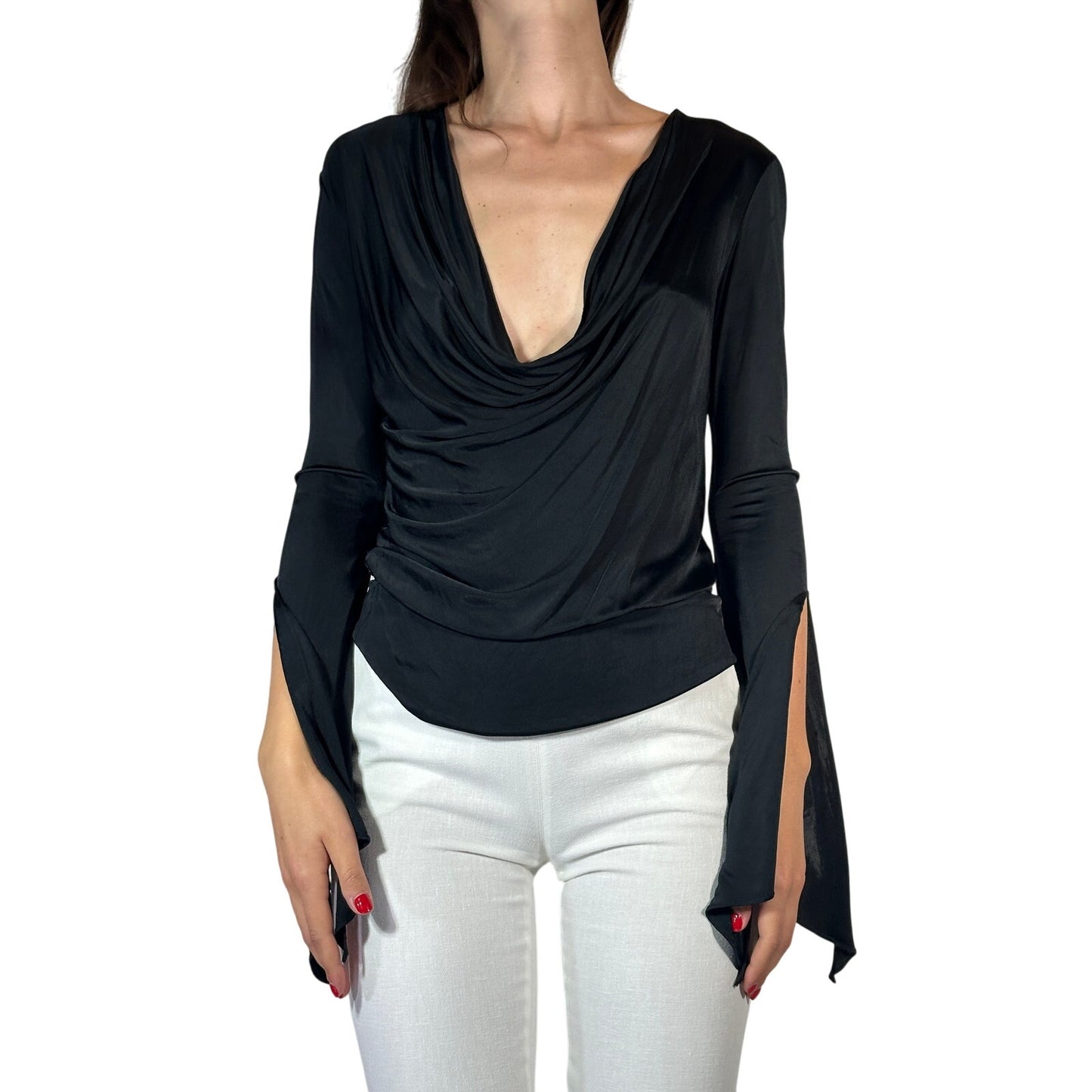 Diane Von Furstenberg Cowl Neck Blouse