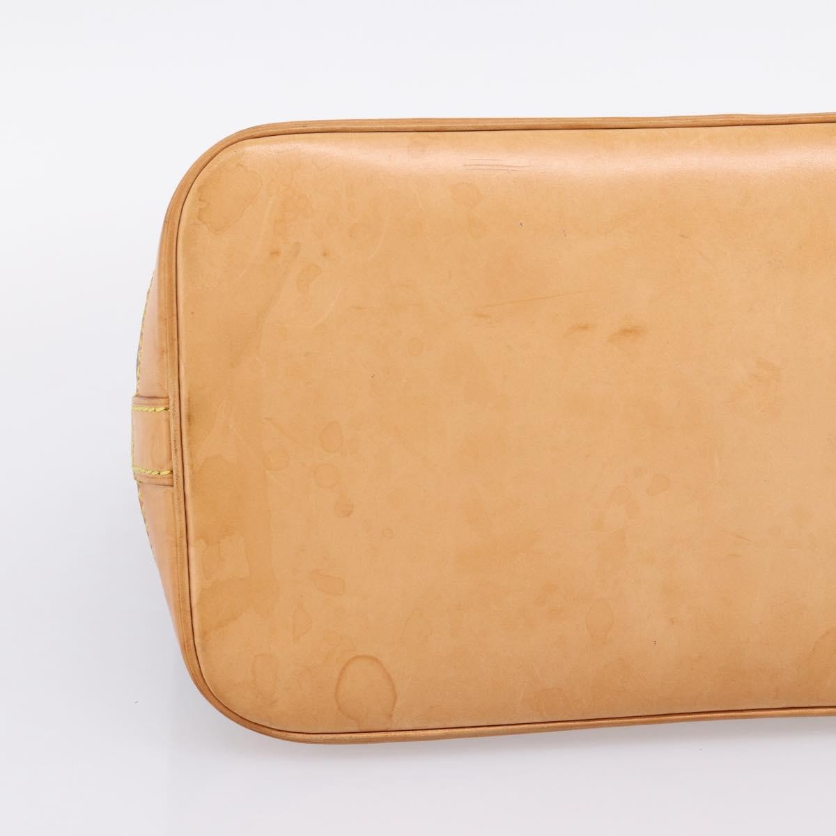 Louis Vuitton Alma Monogram Canvas, Brown, Canvas, Handbag