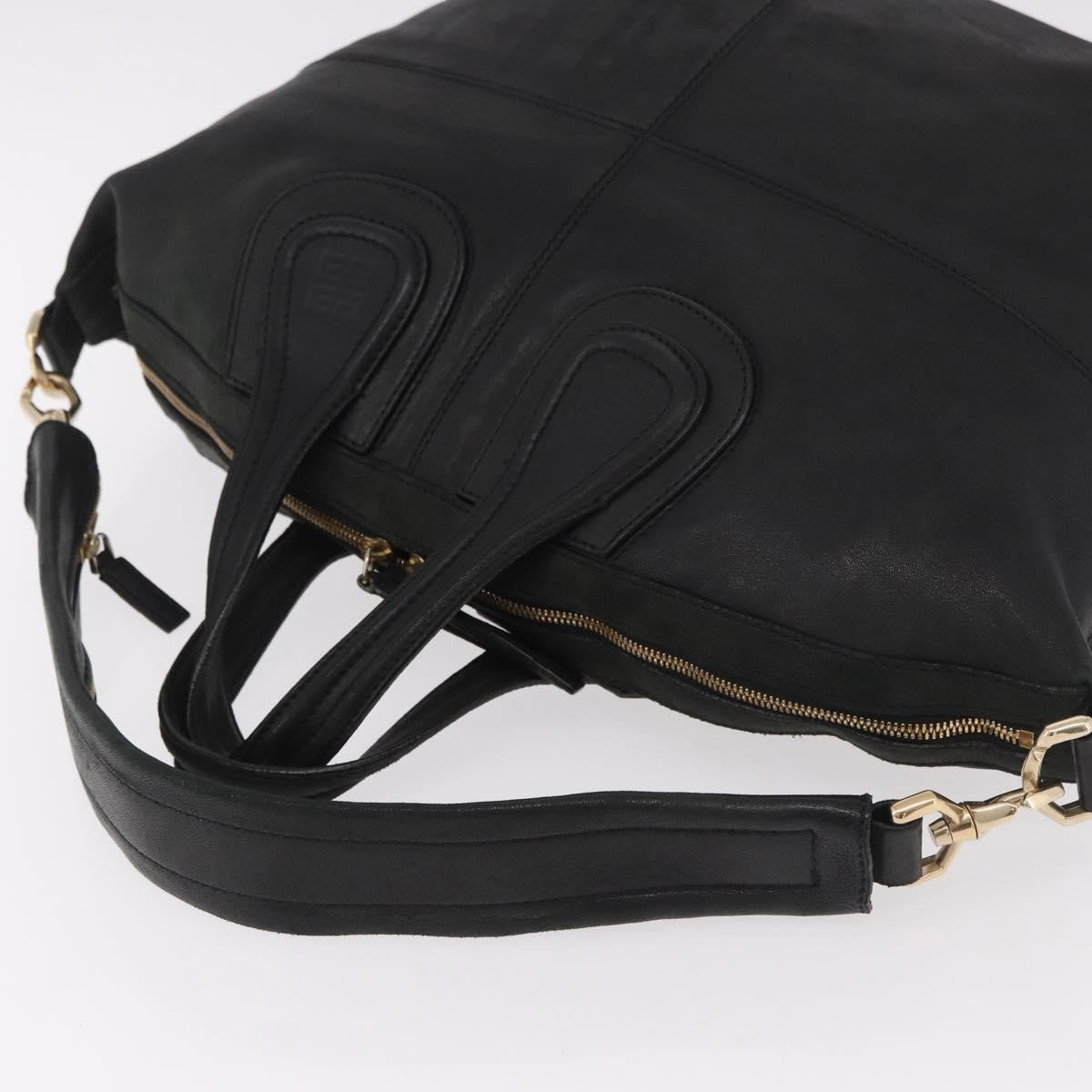 Givenchy Nightingale Satchel Leather, Black, Leather, Handbag