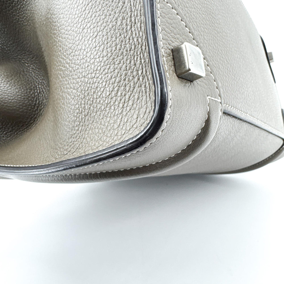 Celine Luggage Grainy Leather, Brown, Leather, Handbag