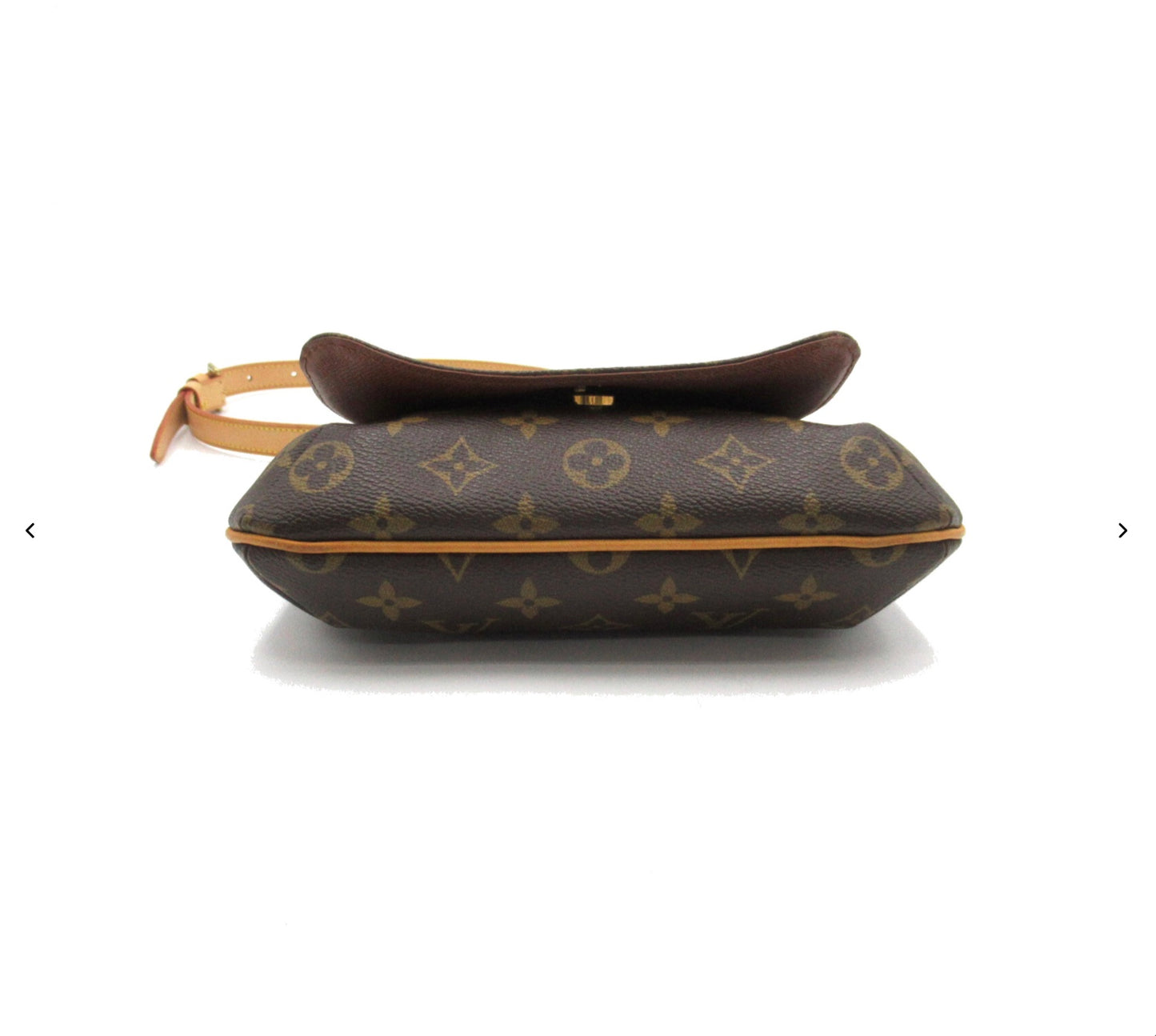 Louis Vuitton Musette Salsa Handbag Monogram Canvas, BROWN, LEATHER, Shoulder bag