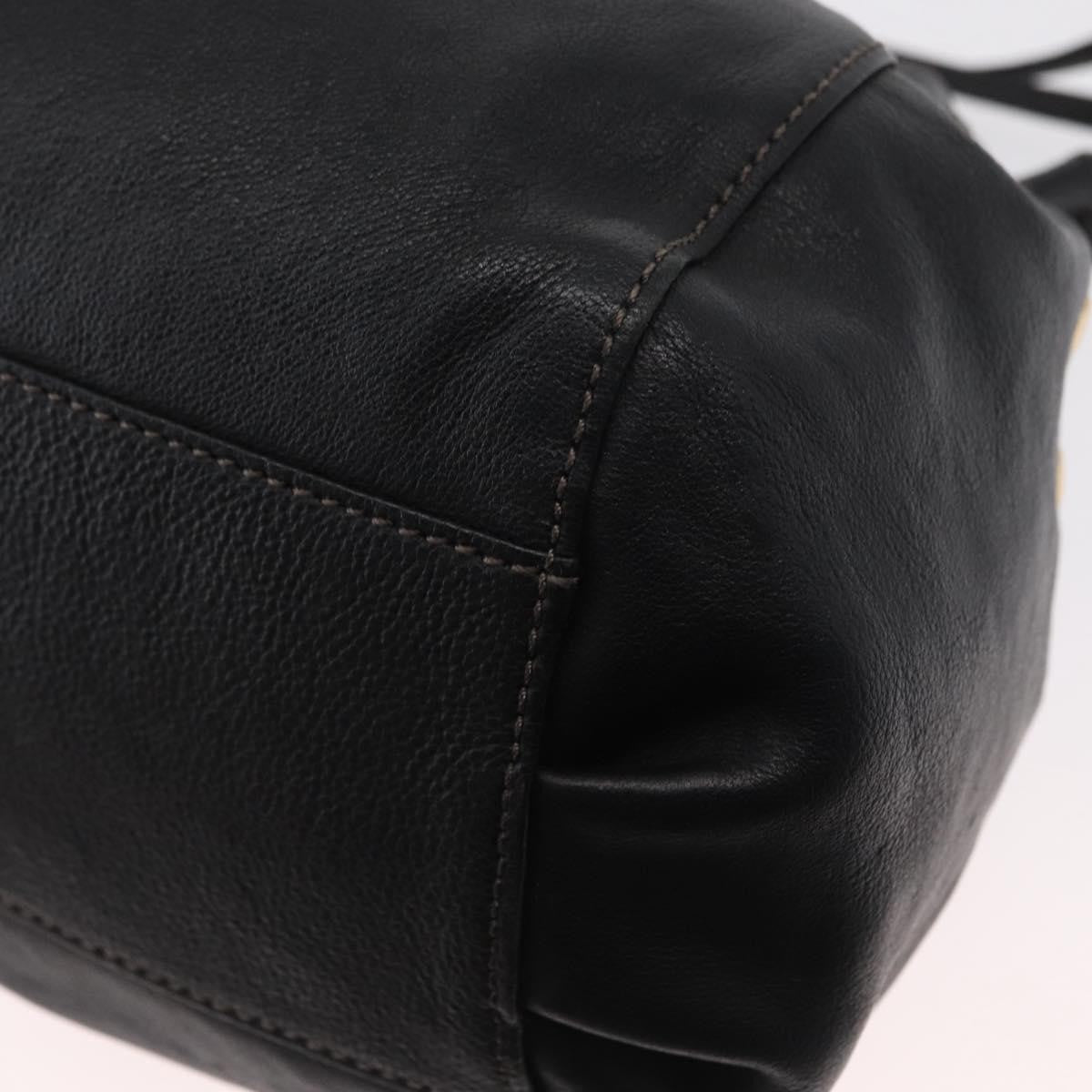Burberry Blue Label Leather, Black, Leather, Shoulder Bag