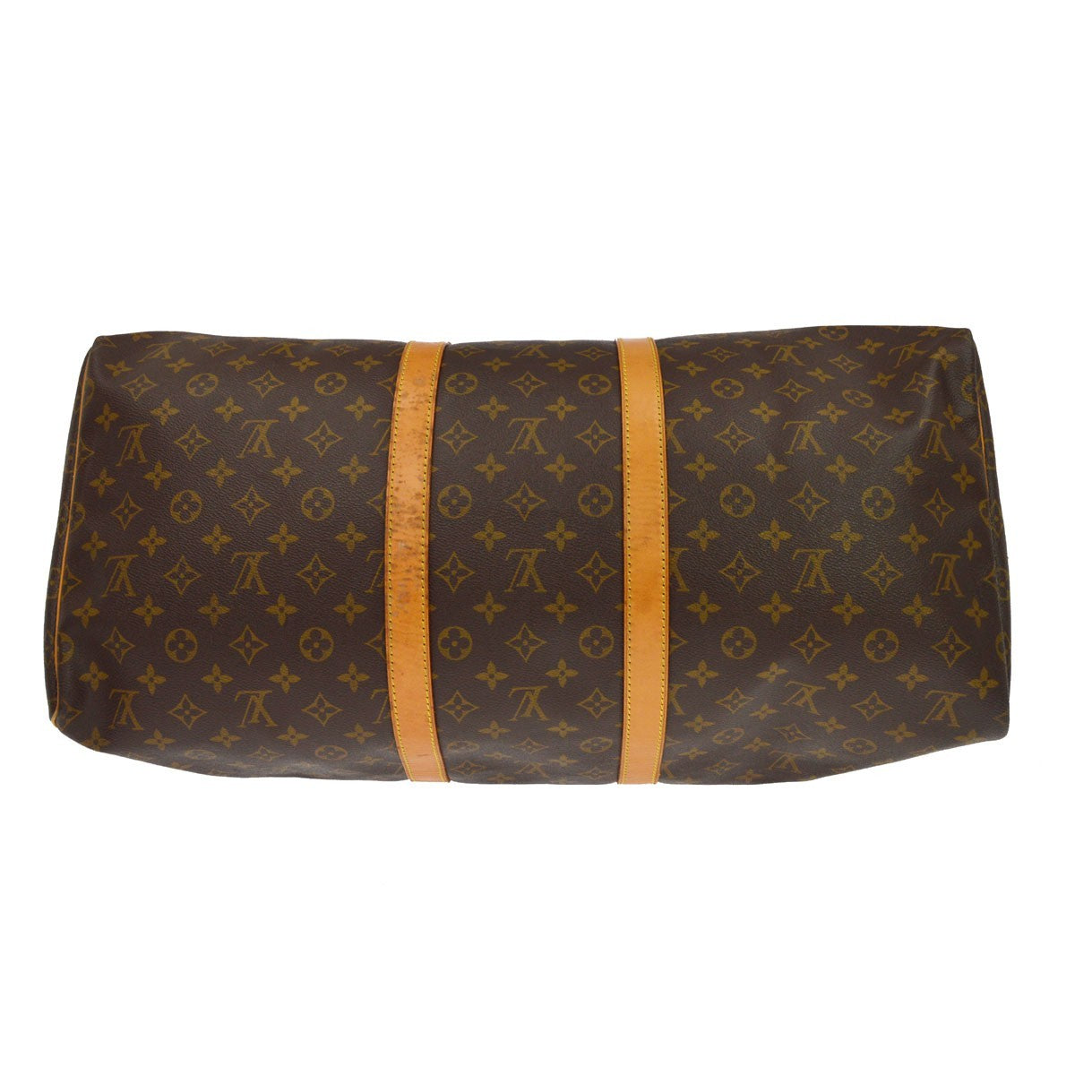 Louis Vuitton Keepall Monogram Canvas, Brown, Canvas, Travel Bag