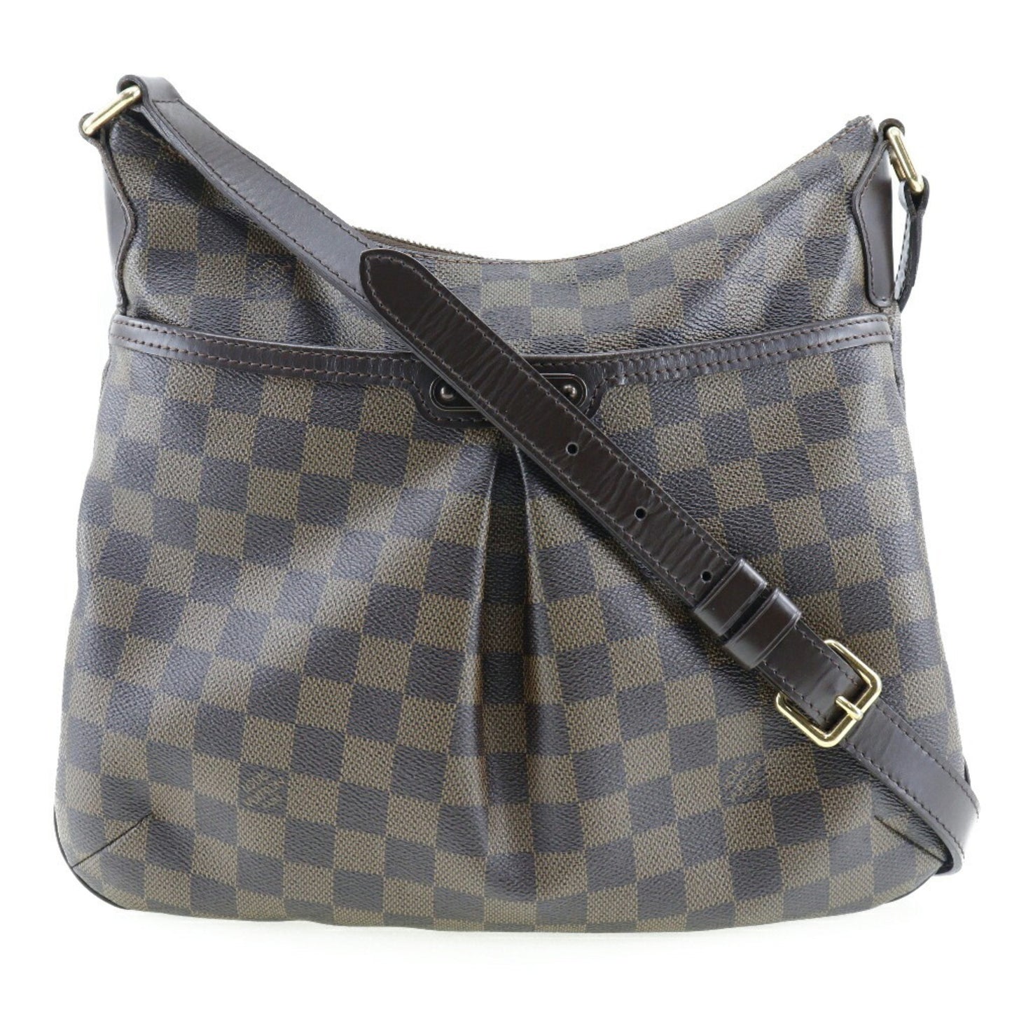Louis Vuitton Bloomsbury, Brown, Canvas, shoulder