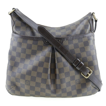Louis Vuitton Bloomsbury, Brown, Canvas, shoulder