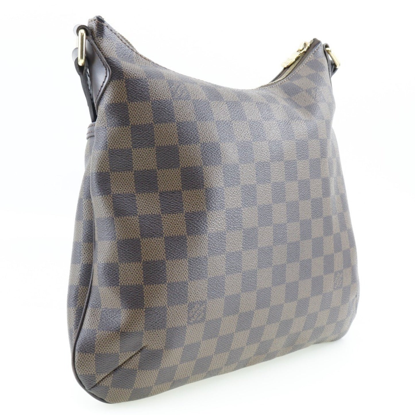Louis Vuitton Bloomsbury, Brown, Canvas, shoulder