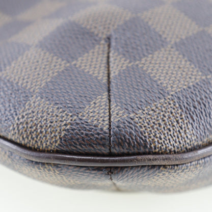 Louis Vuitton Bloomsbury, Brown, Canvas, shoulder
