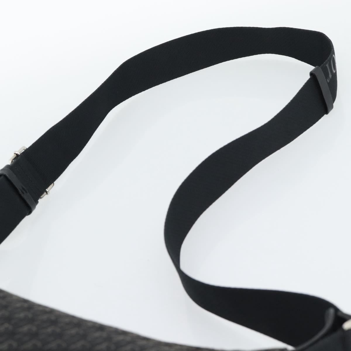 Christian Dior Vintage Trotter Canvas, Black, Canvas, Crossbody Bag