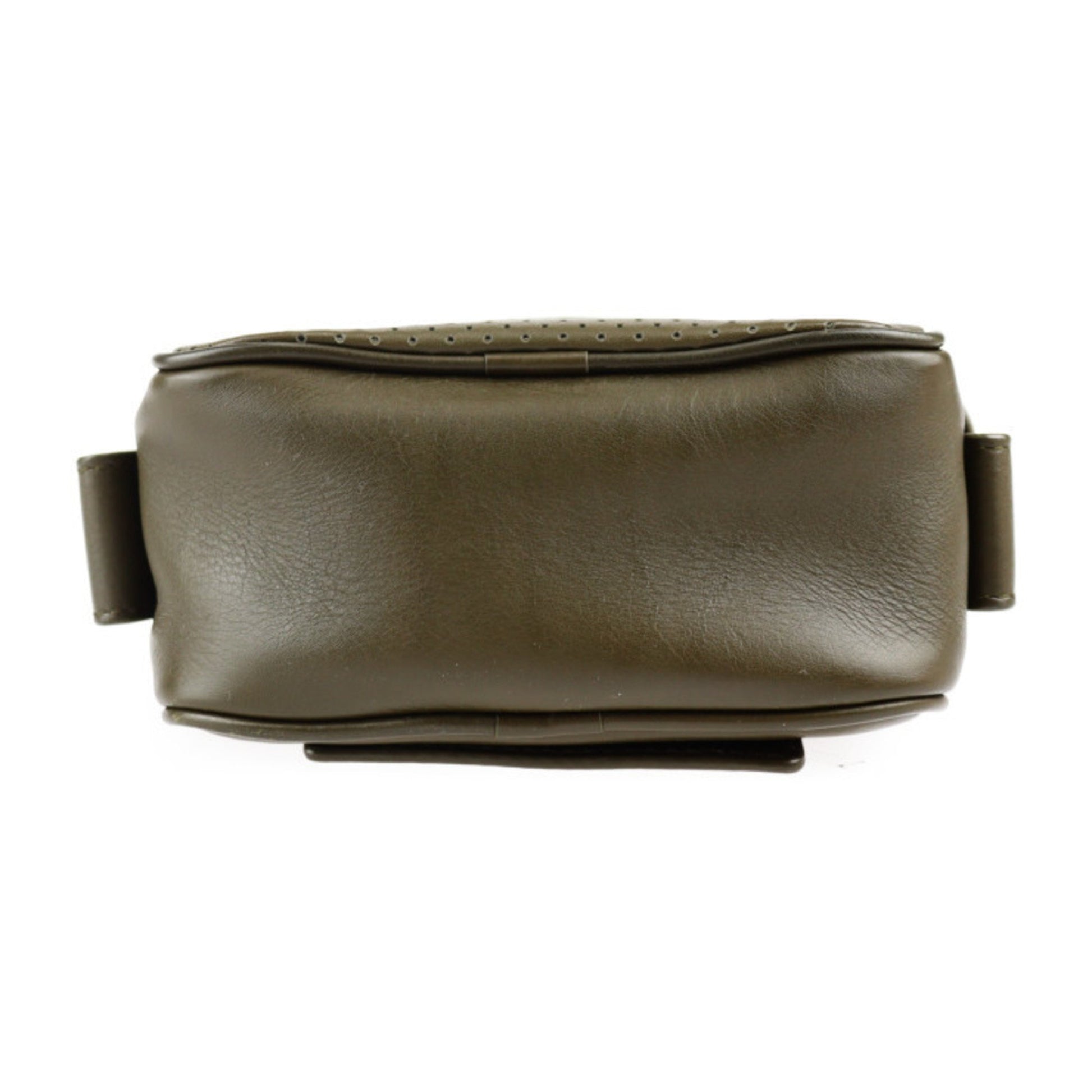 Bottega Veneta, Khaki, Leather, shoulder