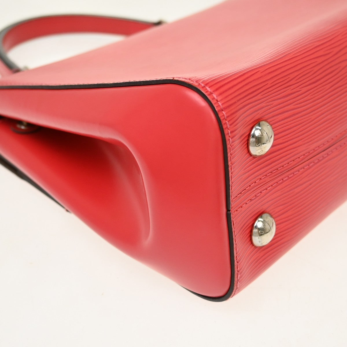 Louis Vuitton Cluny Top Handle Epi Leather, Red, Leather, Handbag