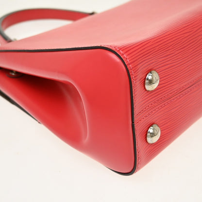 Louis Vuitton Cluny Top Handle Epi Leather, Red, Leather, Handbag