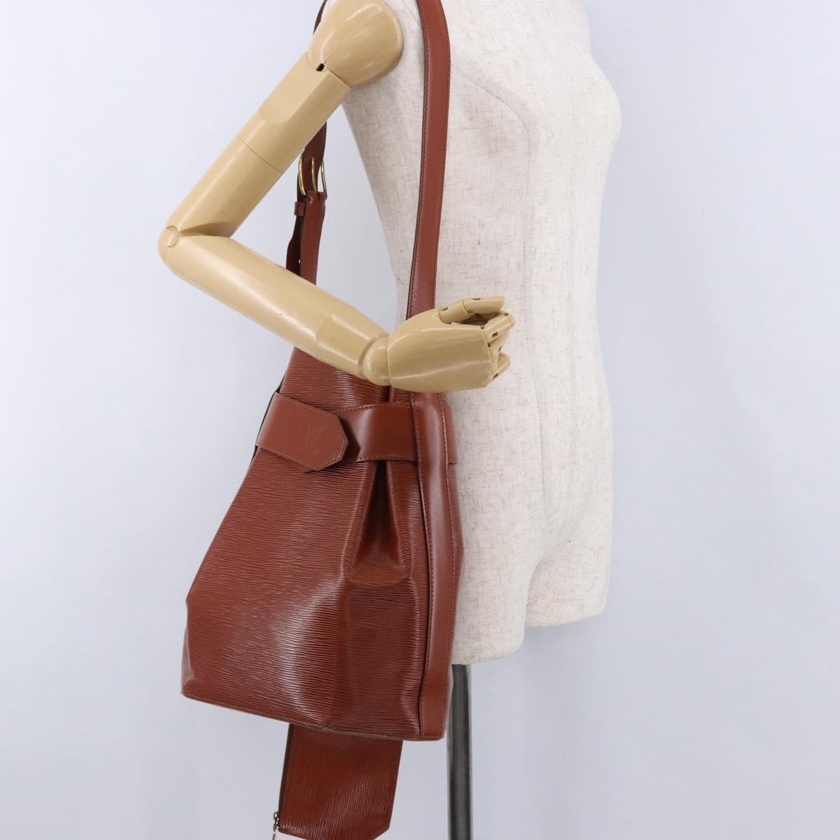Louis Vuitton Vintage Sac d'Epaule Epi Leather, Brown, Leather, Handbag