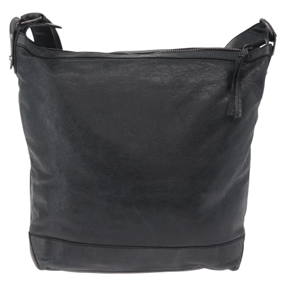 Balenciaga Arena Day Messenger Classic Studs Leather, Black, Leather, Handbag