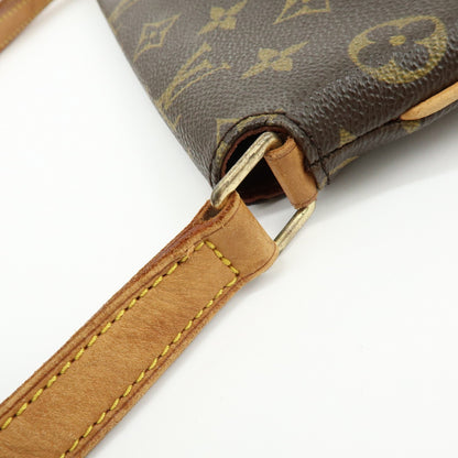 Louis Vuitton Musette Tango Monogram Canvas, Brown, Canvas, Shoulder Bag