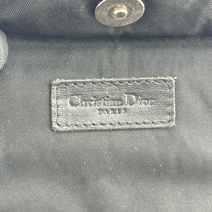 Christian Dior Trotter Canvas, Black, Canvas, Handbag