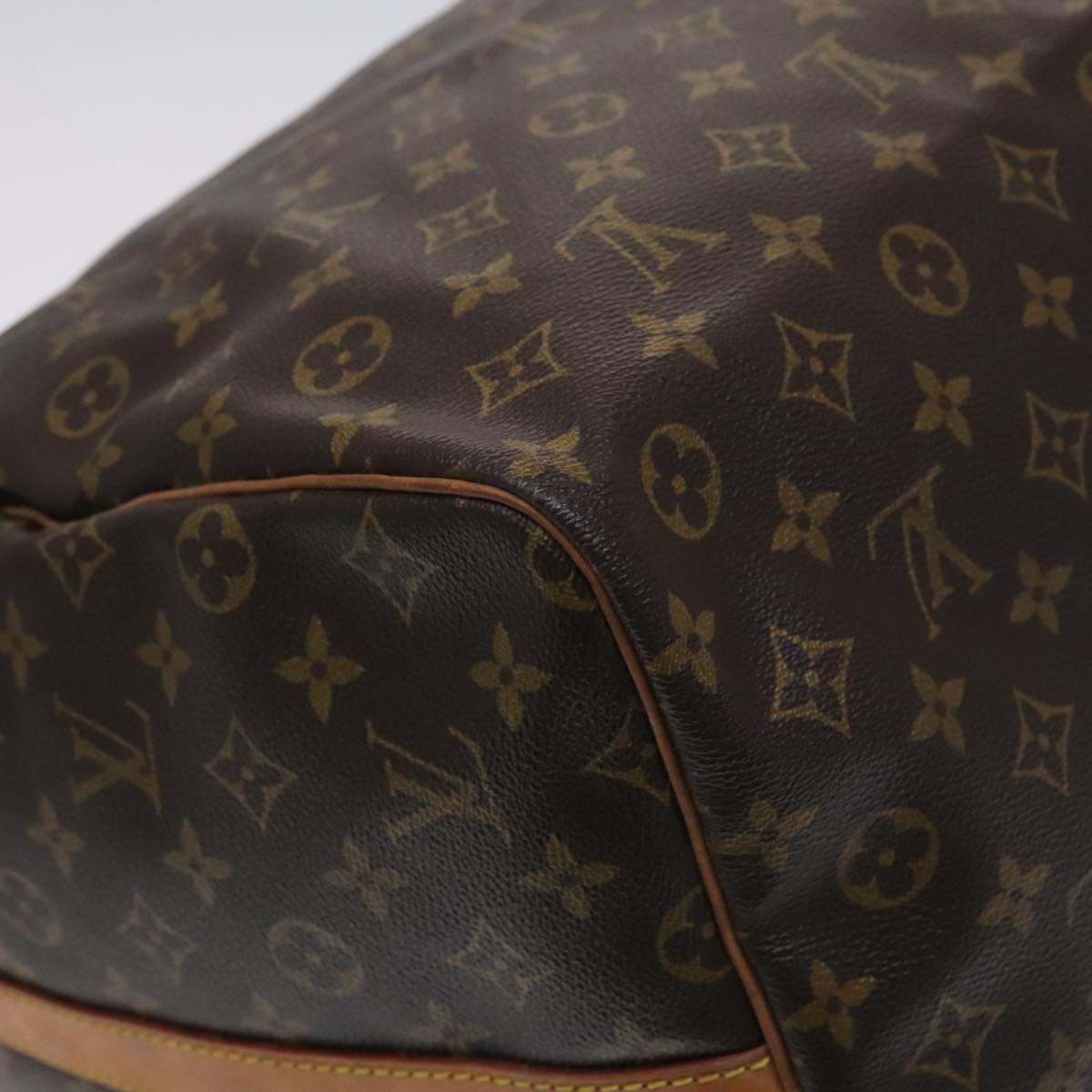 Louis Vuitton Keepall Bag Monogram Canvas, BROWN, CANVAS, Travel bag