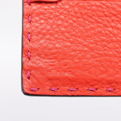 Fendi Selleria Peekaboo Leather, Pink, Leather, Wallet