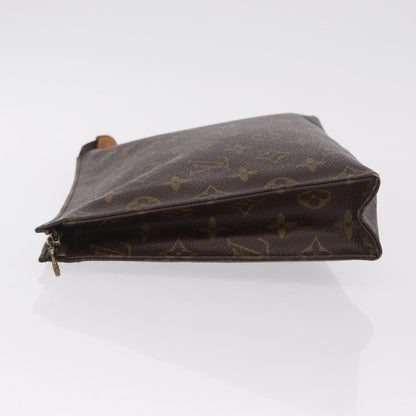 Louis Vuitton Toiletry Pouch Monogram Canvas, Brown, Canvas, Clutch
