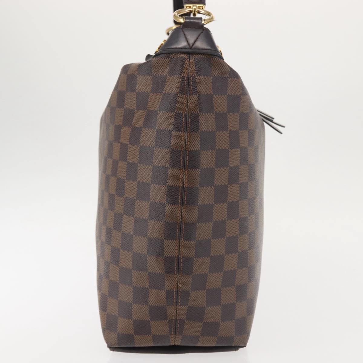 Louis Vuitton Duomo Hobo Damier, BROWN, CANVAS, Shoulder bag