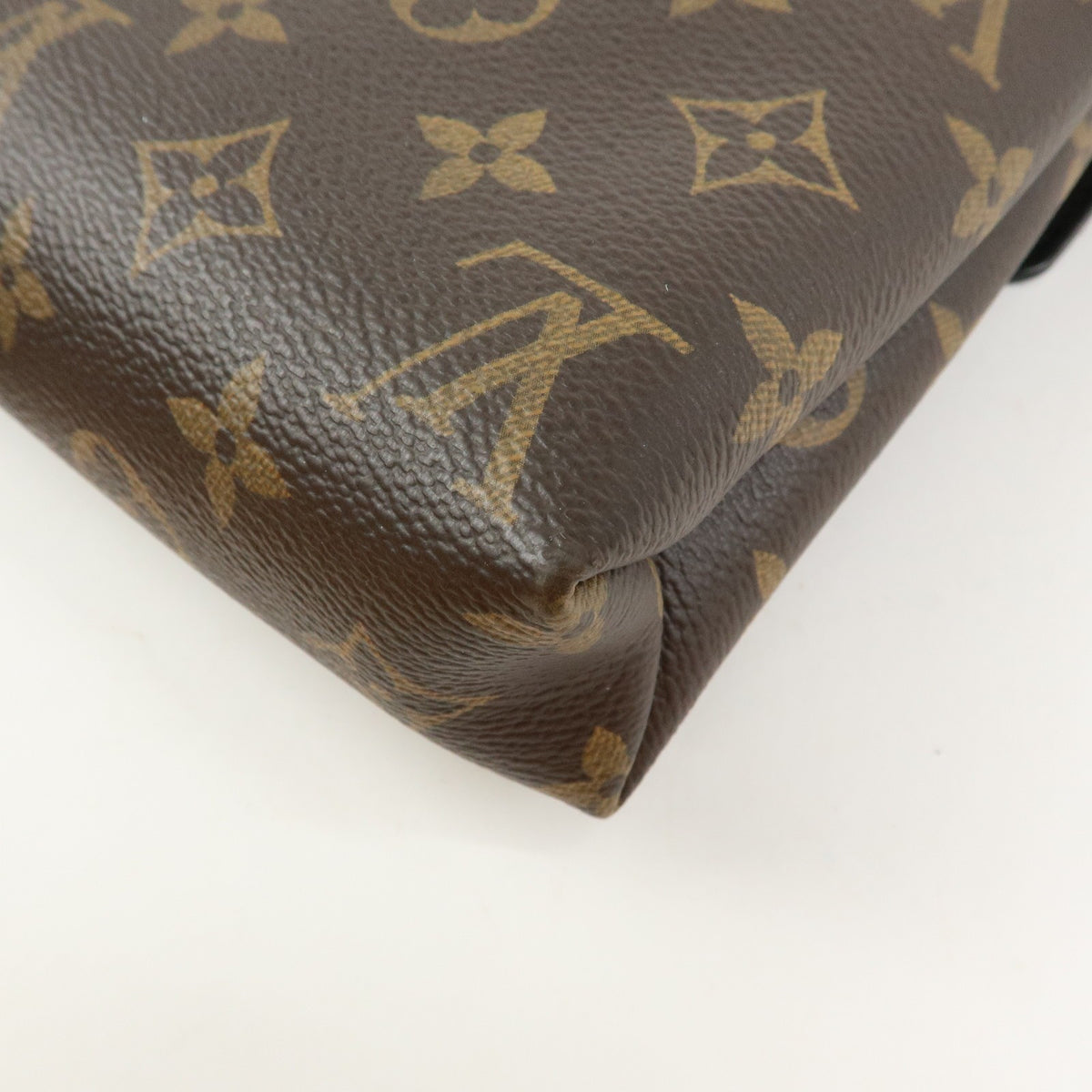 Louis Vuitton Pallas Chain Monogram Canvas and Calfskin, Brown, Canvas, Shoulder Bag