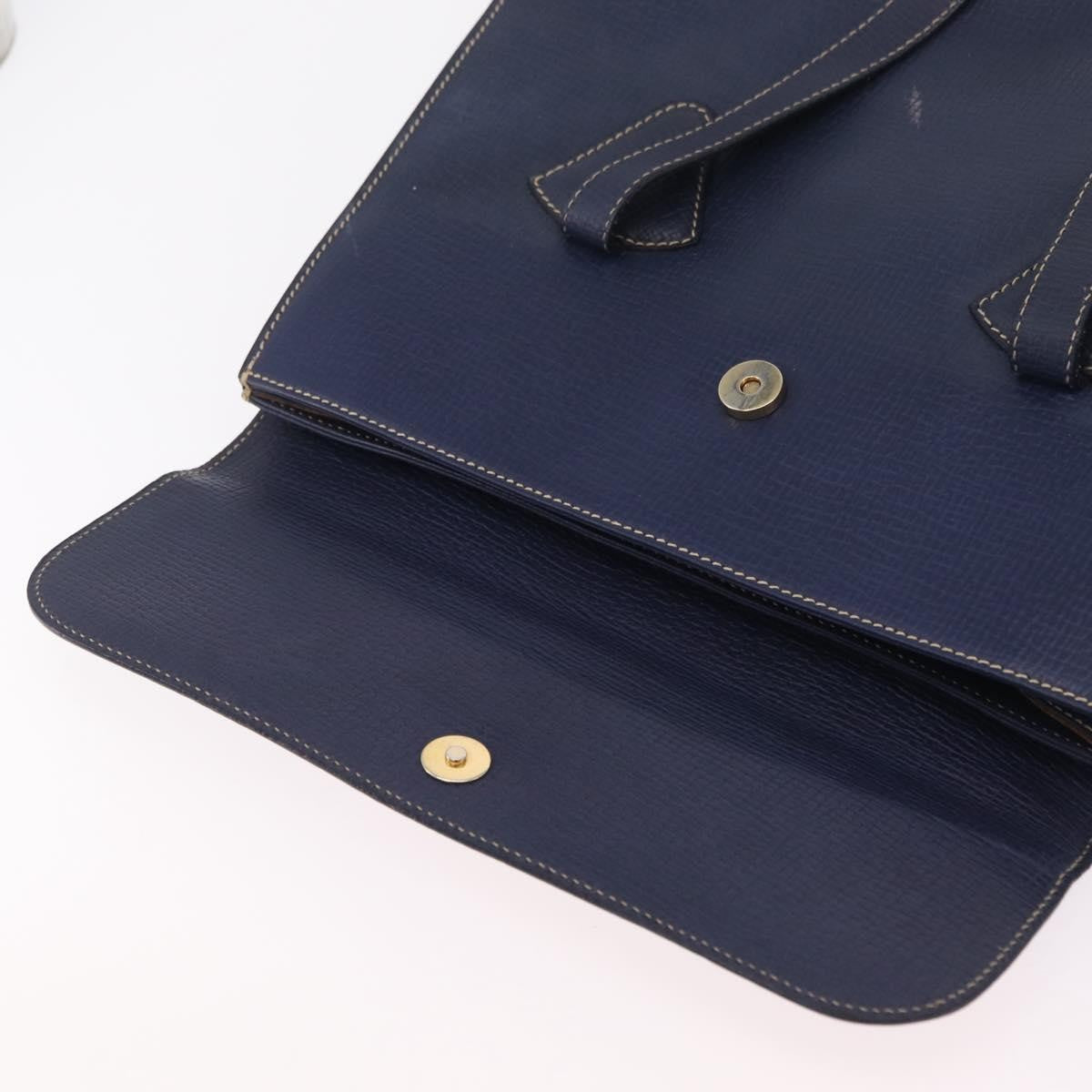 Loewe Tote Leather, Navy, Leather, Tote Bag