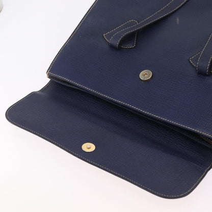 Loewe Tote Leather, Navy, Leather, Tote Bag