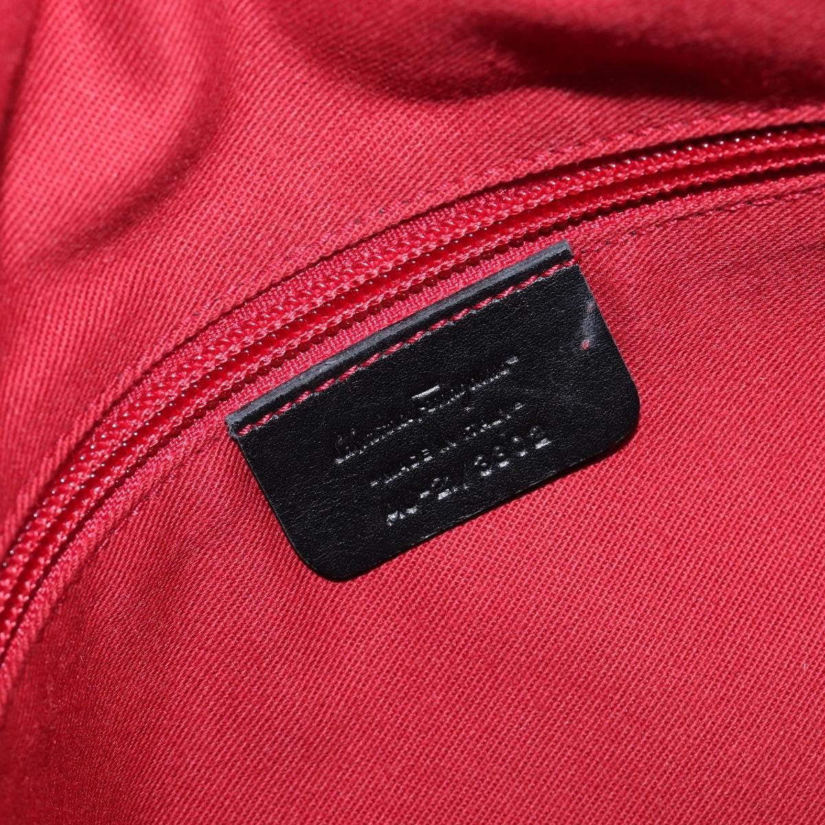 Salvatore Ferragamo Vintage Suede, Black, Suede, Shoulder Bag