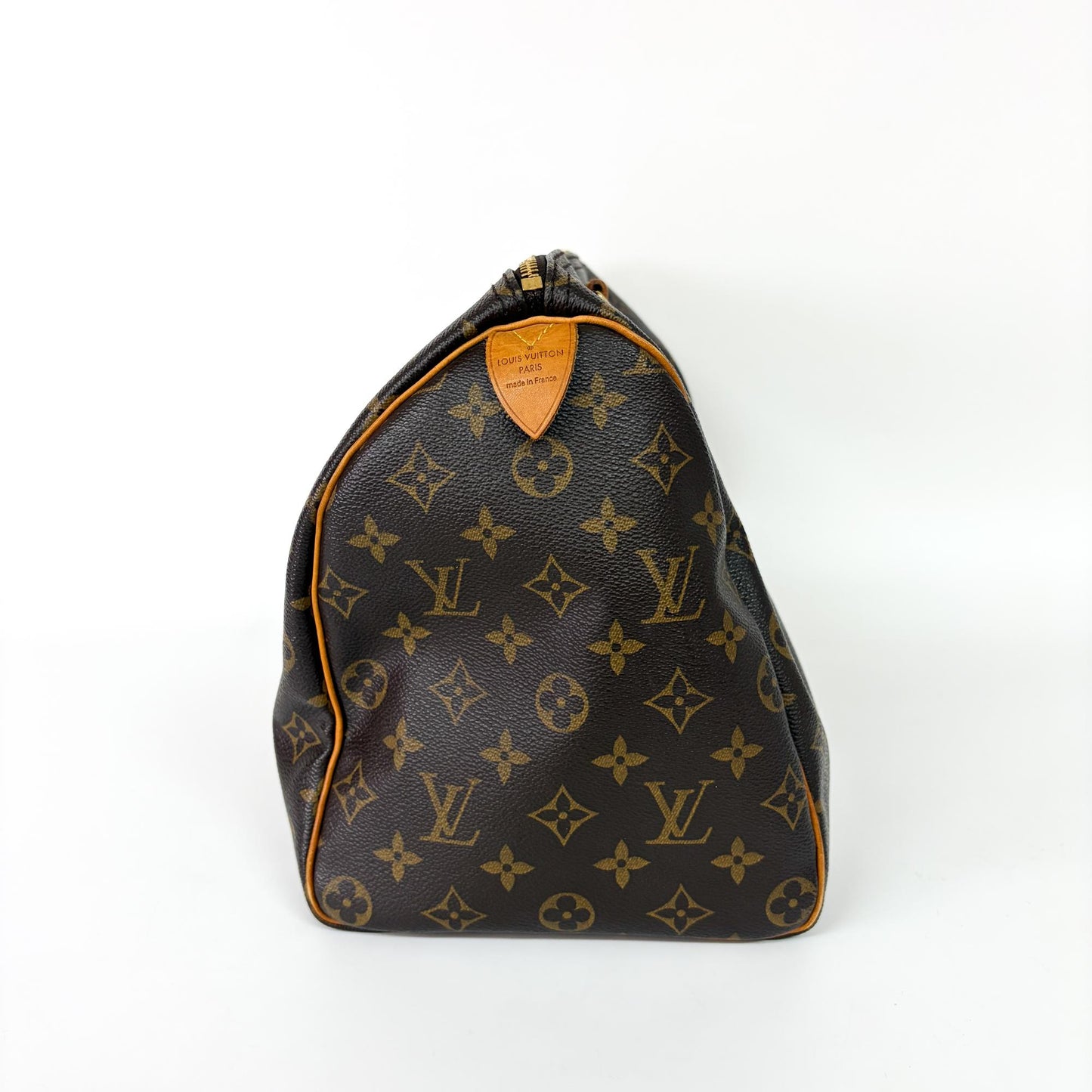 Louis Vuitton Speedy Handbag Monogram Canvas, Brown, Canvas, Handbag