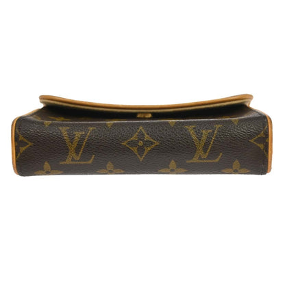Louis Vuitton Florentine Waist Monogram Canvas, Brown, Canvas, Clutch