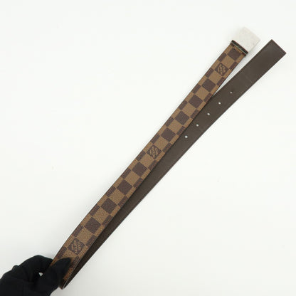 Louis Vuitton Ceinture Carre Belt Damier, Brown, Canvas, Belt
