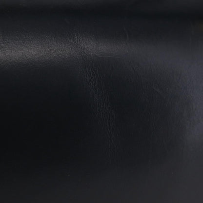 Salvatore Ferragamo Gancini Leather, Navy, Leather, Handbag