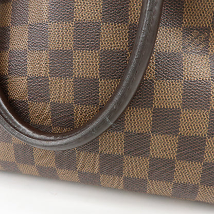 Louis Vuitton Brera Damier, Brown, Canvas, Handbag