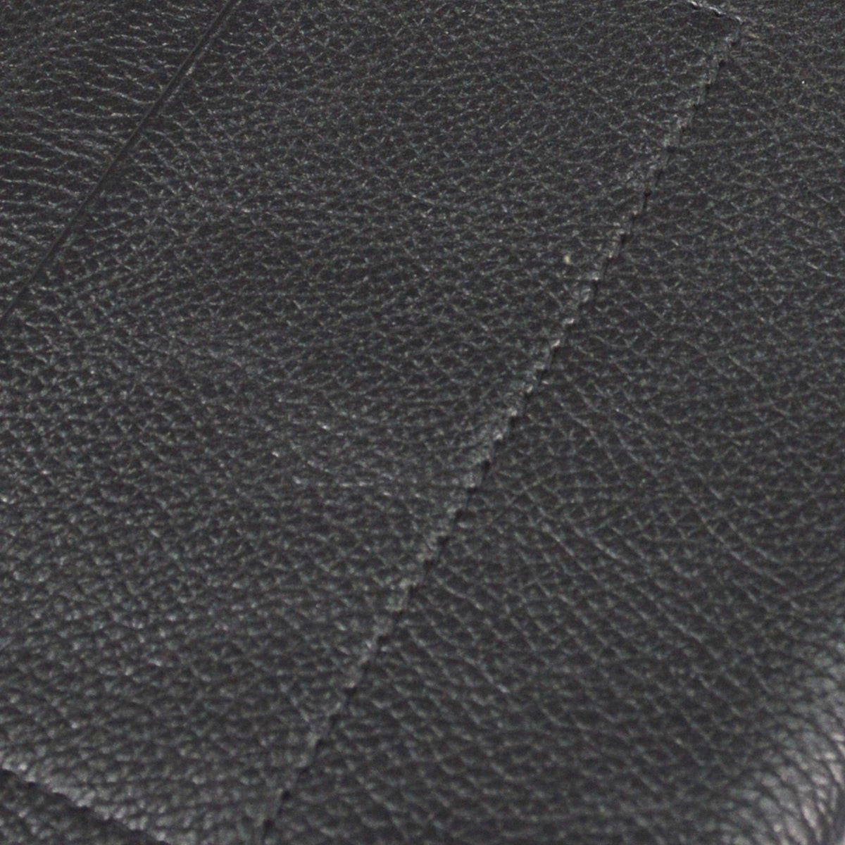 Balenciaga Logo Wallet with Strap Embossed Leather, Black, Leather, Crossbody Bag