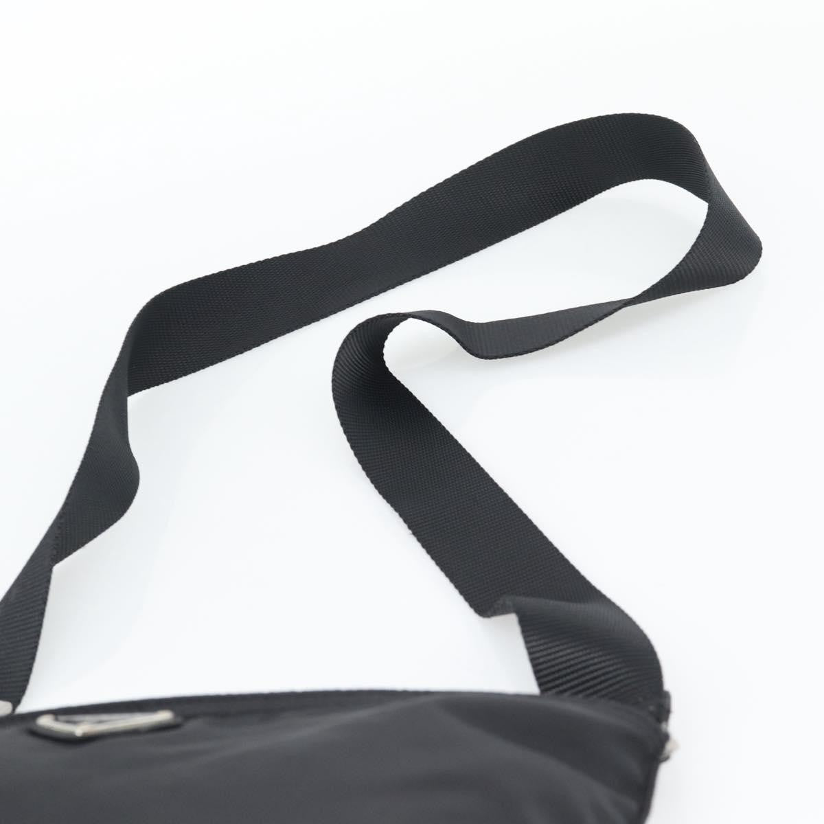 Prada Shoulder Tessuto, Black, Nylon, Shoulder Bag
